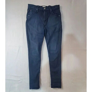 Hudson Lynne High Waist Super Skinny Jeans Dark Wash WH4177DMS Mens 30